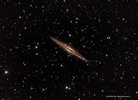 NGC 891 Edge-on Galaxy